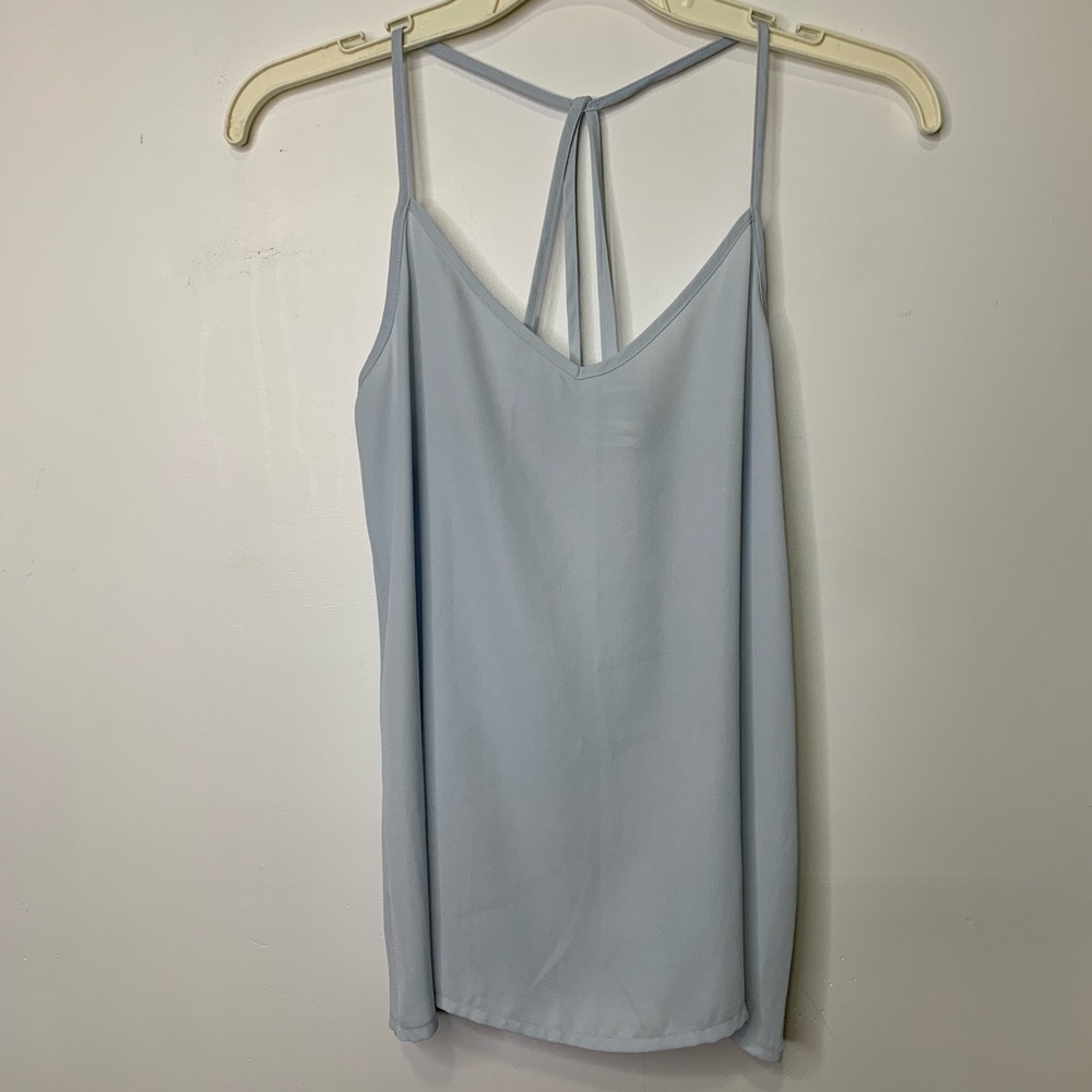 Abercrombie light blue tank top